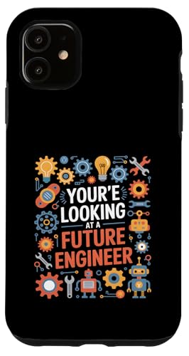 Future Engineer Funny Say Gear �d�����{�b�g �X�}�z�P�[�X iPhone 11 �p