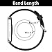Micteney Watch Band Compatible with HUAWEI Watch Fit 3, Soft Silicone Replacement Band/Strap for HUAWEI Watch Fit 3 (Black)