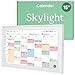 Produktbild Skylight Kalender:15 Zoll Digitaler Kalender & Aufgabendiagramm, Smart Touchscreen Interaktives Display für Familienpläne - Wandhalterung inklusive, Weiß