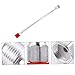 HOMOCONO Airless Paint Sprayer Extension Rod Silver Pole for Easy Installation Resistance Superior Atomizing Effect Essential Accessory for All Airless Paint Sprayers