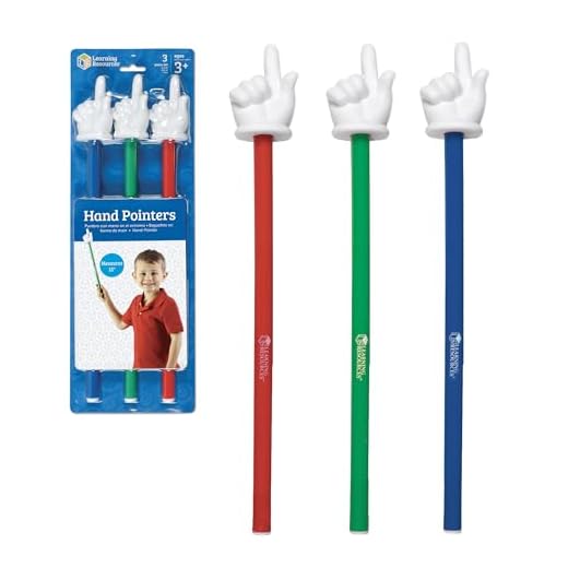 Learning Resources Punteros en Forma de Mano