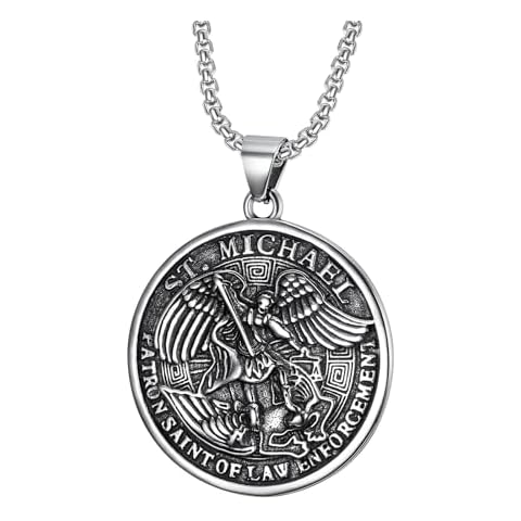 Oidea St Michael Pendant for Men Cover