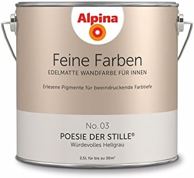 Alpina Feine Farben – No. 03 Poesie der Stille® – edelmatte Innen...