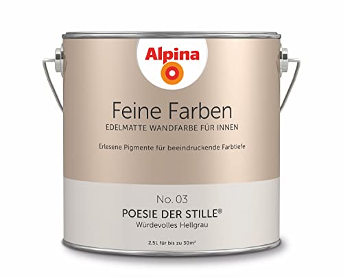 Alpina Feine Farben – No. 03 Poesie der Stille® – edelmatte Innen...