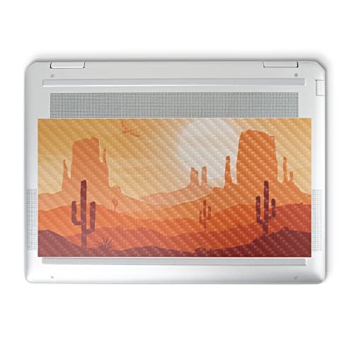 Image of MightySkins Carbon Fiber Skin Compatible with HP Spectre x360 14 inch (2022) Full Wrap Kit - American Southwest | Protective, Durable Textured Carbon Fiber Finish | Easy to Apply | Made in The USA