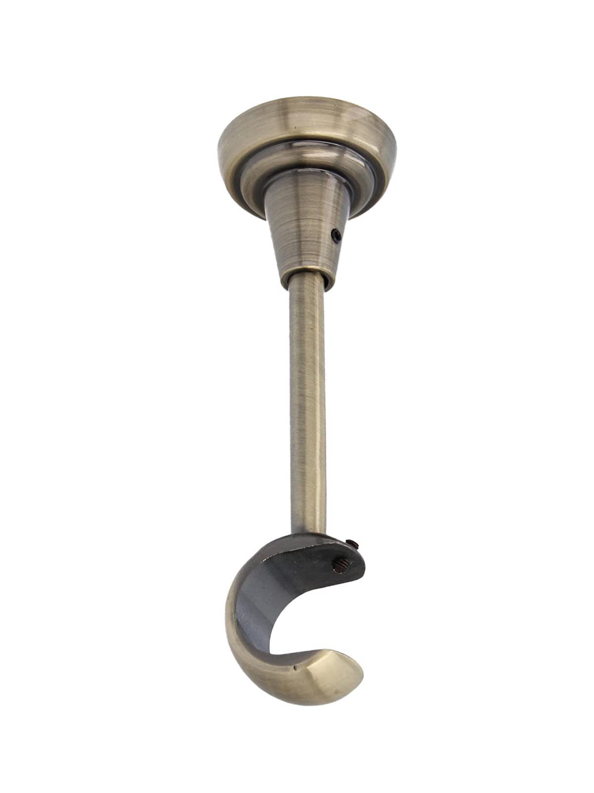Sento Accessoires pour Tringles à Rideaux 25 mm Métal Laiton Antique 25mm Support de Plafond Sento Accessoires pour Tringles à Rideaux 25 mm Métal Laiton Antique 25mm Support de Plafond