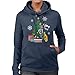 Cloud City 7 Voltron Lion Force Around The Christmas Tree Women's Hooded Sweatshirt