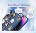 HTXWXJC Phone Case for Xiaomi 11T Case XiaoMi 11T Pro Case 21081111RG Case Shockproof Flexible Bumper TPU Soft Case Cat Pattern Phone Cover for Xiaomi Mi 11T 5G Blue Cat