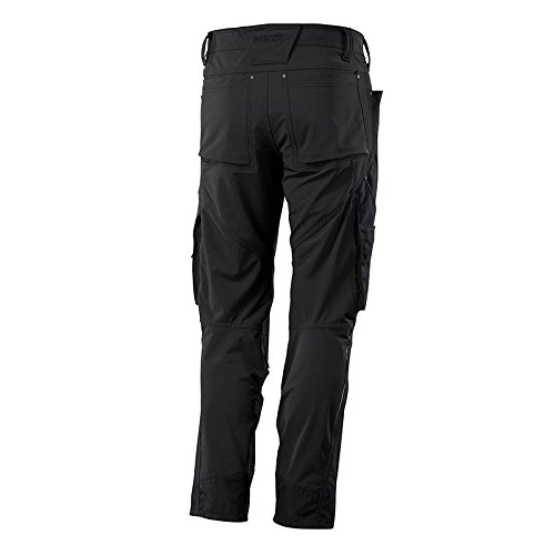 Foto von Mascot Herren 17179-311-09-82c52 Mascot Hose mit Knietaschen Stretchstoff Hose Größe 82C52 schwarz, 52 EU