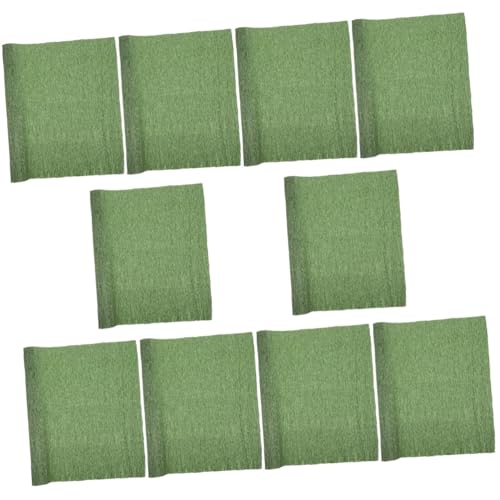 Papier crépon vert foncé rouleau loisirs créatifs fleur DIY et guirlande
