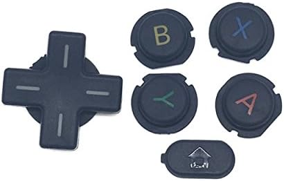 (Blue) Replacement L R ZR ZL Button Full Buttons Kit D Pad ABXY Home Power for Nintendo New 3DS XL New 3DS LL