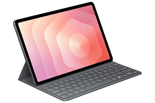 Samsung Book Cover Keyboard Slim EF-DX730 für das Galaxy Tab S11 mit QWERTZ-Tastatur und AI-Taste, Tablet-Hülle, schlankes Design, Black