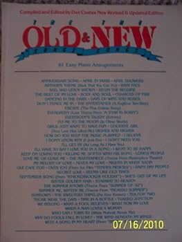 Paperback Old Songs & New Songs: 61 Easy Piano Arrangements Book