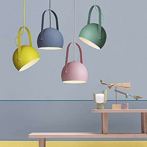 Abat-jour design angle réglable pour lustre macaron e27 de restaurant - 3
