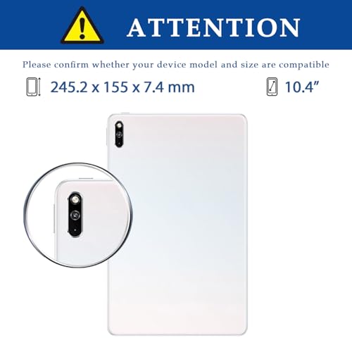 Coque Huawei MatePad 10.4 bleu antichoc pour éviter les rayures