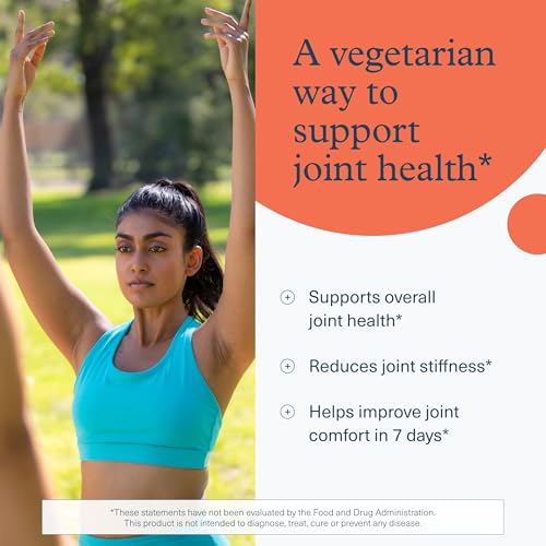 Youtheory Joint Collagen - Vegetarian Collagen Supplement with NEM Eggshell Membrane & Boswellia Extract - Dairy, Soy & Gluten Free - 60 Vegetarian Capsules - Thumbnail 3