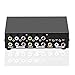 Imagen de SIENOC 4-Way Interruptor AV 4 en 1 de Cada selector RCA de Audio y vídeo L