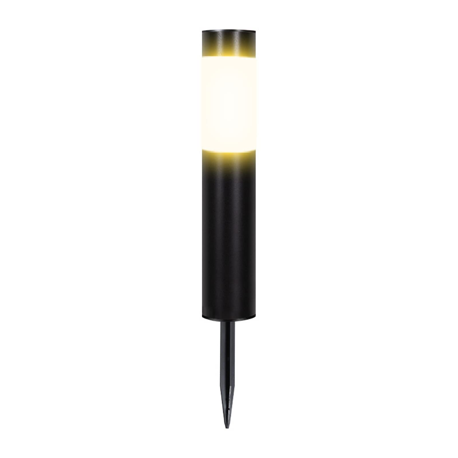 Lampy solarne do ogrodu zewnętrznego Pathway Light Ogród słoneczny Zewnętrzny Wodoodporny krajobraz ze stali nierdzewnej Inteligentny trawnik na podwórku Lampa uliczna Światła Lampa IP65 Dekoracja Na