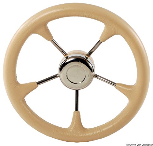 Volante pol.crema con raccord