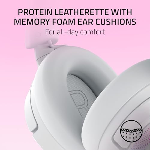 Image of Razer Kraken Kitty V3 Pro Gaming Headphones, White Edition