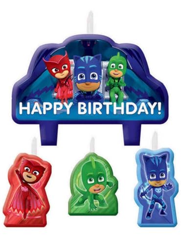 Amscan PJ Masks Candles Birthday