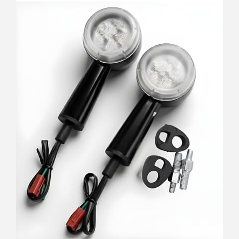 MPD-HUNTER BLACK LED Indicator Set of 2 usable Compatible with Royal Enfield Hunter 350, Meteor 350, Super Meteor 650 & Shotgun 650.MOTO PLANET-image-13