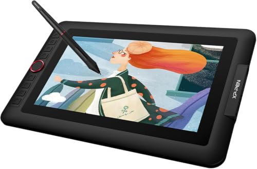 Tableta gráfica con pantalla de 11.6" y 8 teclas para un dibujo digital fluido y preciso