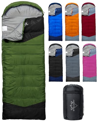 ETGLCOZY Schlafsack für Jugendliche und Erwachsene, Leicht, Tragbar – Ansicht 1