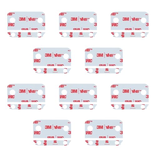 Replacement Adhesive for Ring Alarm Contact Sensors and Magnets (2nd Gen) – Strong Double-Sided Tape for Easy Installation (10 Sensor Pads &amp; 10 Magnet Pads)