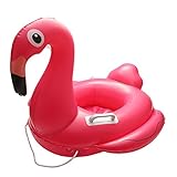 -Diseño de prevención de rodillos Hay 2 bolsas de aire en ambos lados de unicornio, altamente mejora el equilibrio y mantiene estable incluso el bebé se mueve hacia arriba y abajo... Viene con una cuerda de seguridad, evita flotar mucho y más allá de la vista de los padres. 2 asas en unicornio son convenientes para que los padres lo muevan.