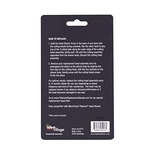 MicroTouch Titanium lame de rechange haute précision titane