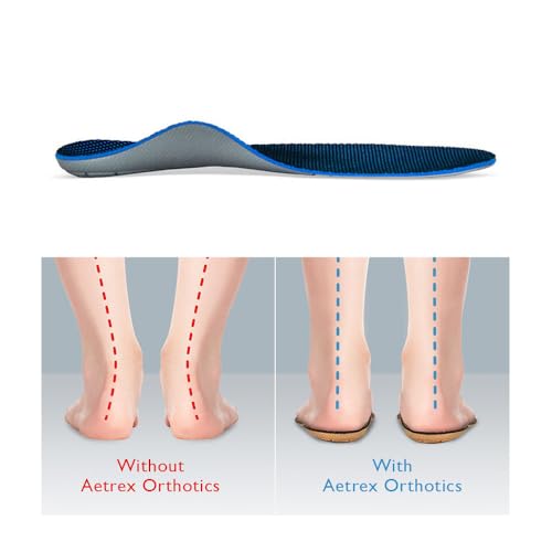 Image of Aetrex Men's L700 Speed Orthotics Arch Support Inserts - Plantar Fasciitis Relief Insoles Men for Swift Workouts and Comfort Shoe Inserts