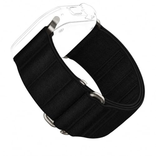 Image of Suitisbest Straps Compatible for Apple Watch Ultra 3 Strap 49 /46 /45 /44 /42 /41 /40 /38mm, Stretchy Nylon Sport Loop Strap with S-Hook for Apple Watch Ultra 3 /2 /1 SE3 Series 11 10 9 8 7 6 5 4【Band only】