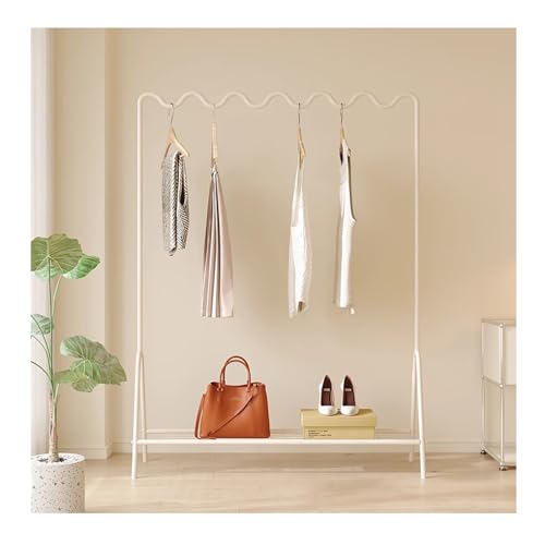Tringle à vêtements moderne ondulée pour stopper le glissement des cintres