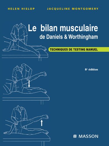 Télécharger Le bilan musculaire de Daniels et Worthingham: Techniques de testing manuel (Hors collection) Livre eBook France