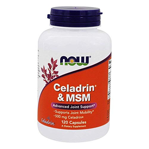 NOW Foods - Celadrin and MSM Advanced Joint Support 500 mg. - 120 Capsules