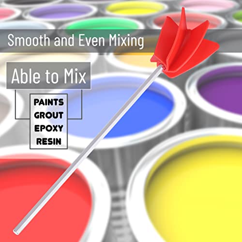 Bates Helix Paint Mixer, 11.8 Inch, 1 Gallon Paint Mixer for Drill