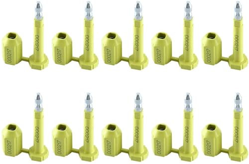 Amarine Made Bolt Seal (100) Shipping Seal With Print Progressive Numbering For Cargo Containers And Truck Trailers thumb #4