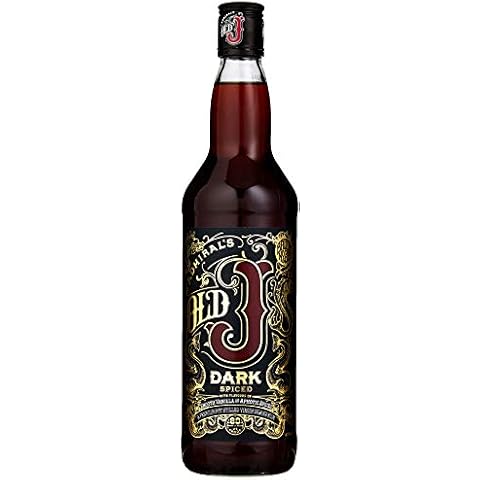 Old J Dark Spiced Rum, 70 cl Cover