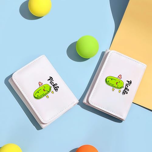 Pickle Wallet For Teens Kids Girls Age 6,7,8,9,10,11,12, Small Slim Thin Mini Compact Women Wallet, Animal Lovers Gifts Stuff, Cash Card Coin Pocket Window For Female!4
