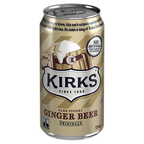 image for Kirks Old Stoney Ginger Beer Soft Drink Multipack Cans 10 x 375mL, 375