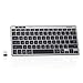 UGREEN Slim Silent Wireless Keyboard, Bluetooth5.3+2.4G, Long Battery Life, 78-Key Compact Portable Keyboard, 4°-9° Adjustable Stand, for office/home/travel, for Mac, iPad, Windows, Android