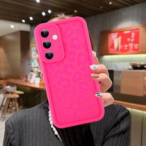 Image of Compatible with Samsung Galaxy S24 FE Case, Hot Pink
