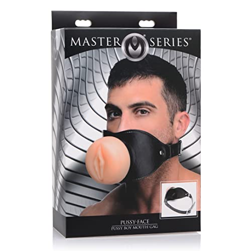 Master Series Pussy Face Vagina Knebel – Bild 7