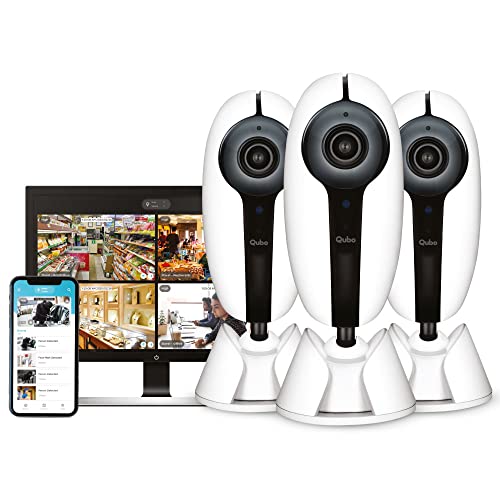 Image of Qubo Smart 360 Wi-Fi Security Camera| Free Subscription | Ultra 2K Indoor CCTV Cam for Home | AI Person Detection | Automatic Alarm (Old cam)