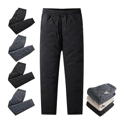 Pantalon de loisirs chaud en polaire avec isolation thermique et poches
