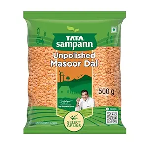 Tata Sampann Masoor Dal Split, 500 grams