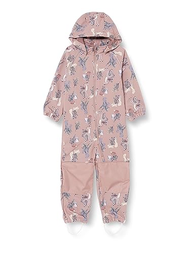 NAME IT Mädchen NMFALFA08 Suit Rose Wood FO Schneeanzug, Antler, 98