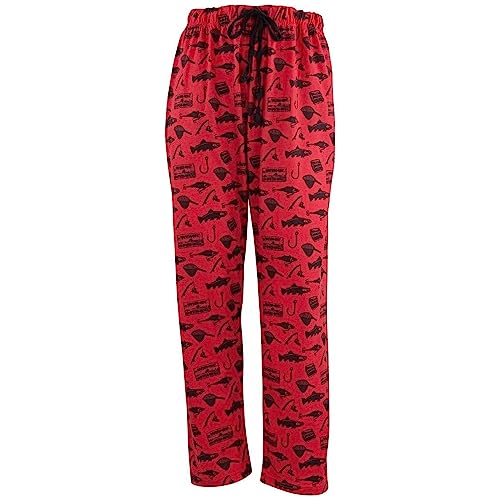 Mens Lounge Comfy PJ Pants, Fun Prints, Lightweight Jersey Fabric, Elastic Waistband, and Convenient Side Pockets