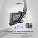 SYNCO XTalk X2 2.4GHz Wireless Headset Intercom System Microphone Random Master Device 350m Operating Range for Movie Shoot Live Show Stage Performance Real-time Monitoring (2Pcs) SYNCO XTalk X2 2.4GHz Wireless Headset Intercom System Microphone Random Master Device 350m Operating Range for Movie Shoot Live Show Stage Performance Real-time Monitoring (2Pcs)